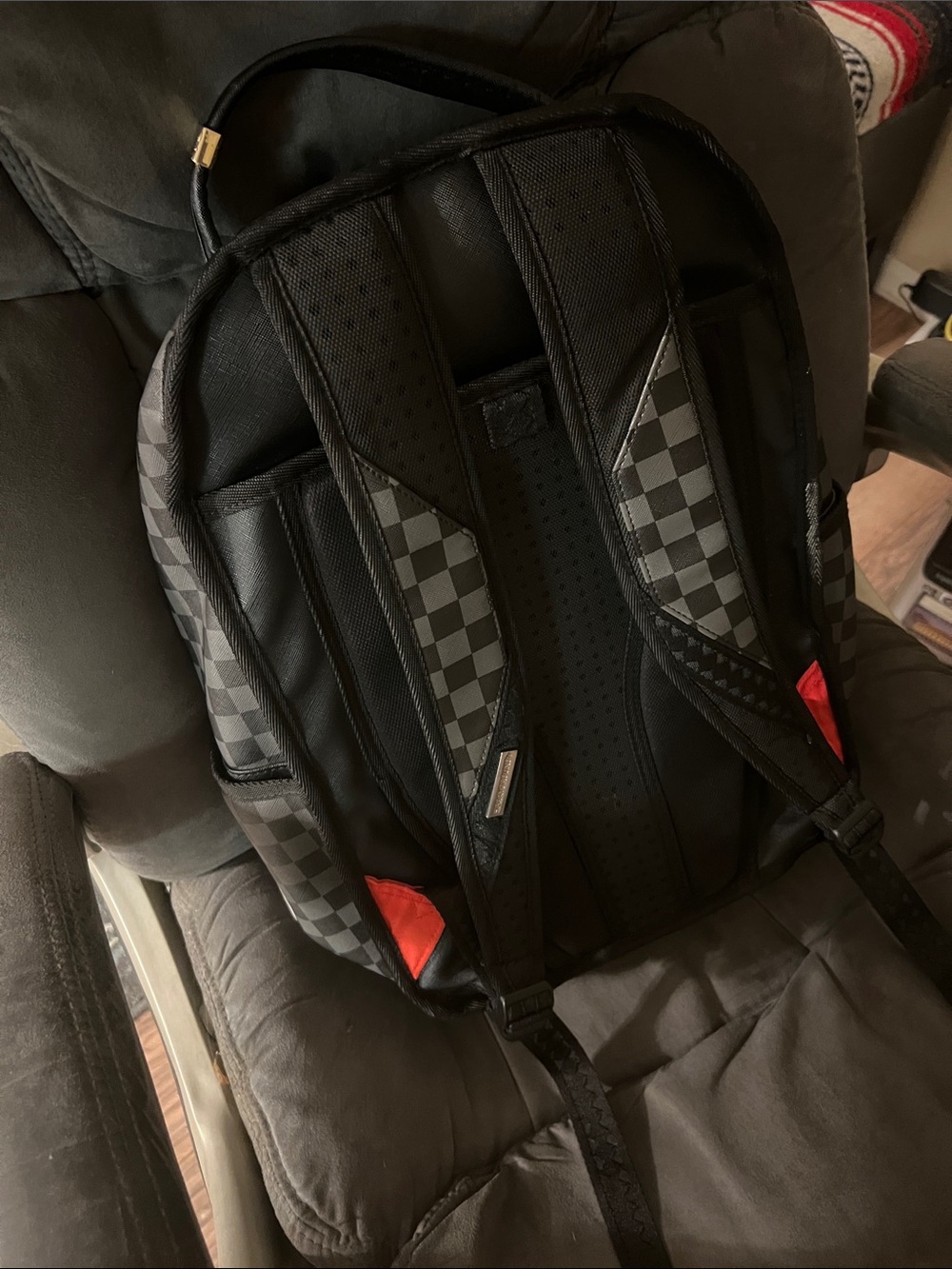 🔥Sprayground platinum drips Designer backpack Rare - Picture 3 of 11